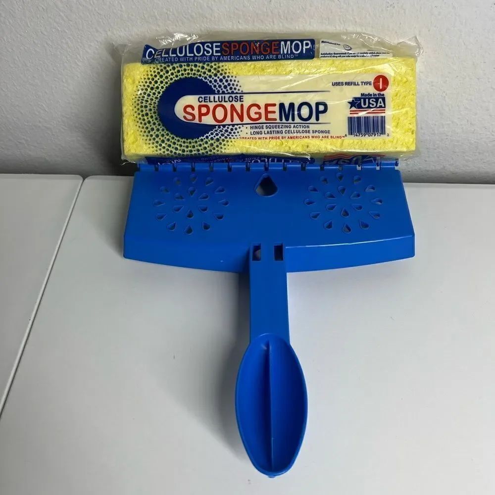 Cellulose sponge mop Type I refill  & Plastic Head Made in USA